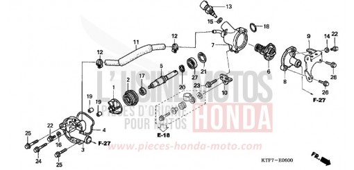 WATER PUMP SH1506 de 2006